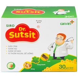Siro hỗ trợ giải cảm Dr.Sutsit Gia An (30 gói)