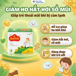 Siro hỗ trợ giải cảm Dr.Sutsit Gia An (30 gói) 3