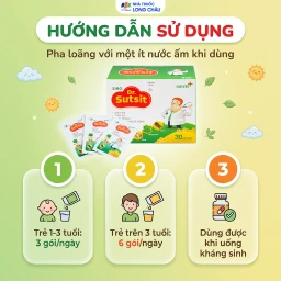 Siro hỗ trợ giải cảm Dr.Sutsit Gia An (30 gói) 5