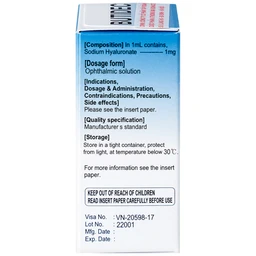 Thuốc nhỏ mắt Butidec Dongkoo giảm triệu chứng khô mắt (5ml)