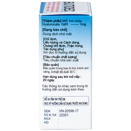 Thuốc nhỏ mắt Butidec Dongkoo giảm triệu chứng khô mắt (5ml)