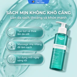 Gel rửa mặt Eucerin dermopure clinical purifying cleanser dành cho da nhờn, mụn (200ml) 5