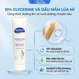 Kem dưỡng thể dưỡng ẩm, sáng da Redwin Sorbolene Vitamin E 100g 3