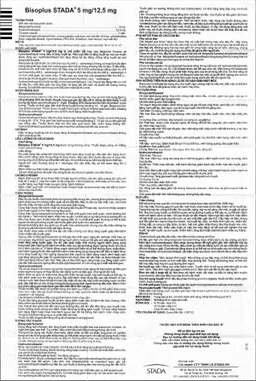 Thuốc Bisoplus HCT 5/12.5 Stella điều trị tăng huyết áp (3 vỉ x 10 viên)