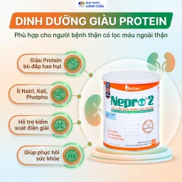 Sữa bổ sung dinh dưỡng giàu protein người bệnh thận Nepro 2 (400g) 2