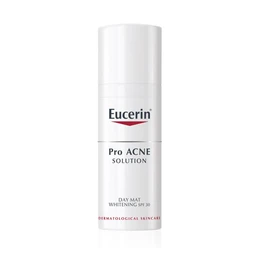 Kem dưỡng ban ngày Eucerin Pro Acne Solution Day Mat Whitening SPF30 dưỡng trắng da, ngăn ngừa mụn (50ml)
