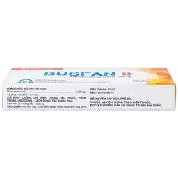 Thuốc Busfan 8 SPM điều trị hỗ trợ các cơn co thắt gây đau trong thoái hóa đốt sống (3 vỉ x 10 viên)