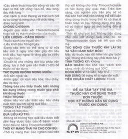 Thuốc Busfan 8 SPM điều trị hỗ trợ các cơn co thắt gây đau trong thoái hóa đốt sống (3 vỉ x 10 viên)