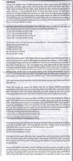 Thuốc Twynsta 80mg/5mg Boehringer điều trị tăng huyết áp vô căn (14 vỉ x 7 viên)