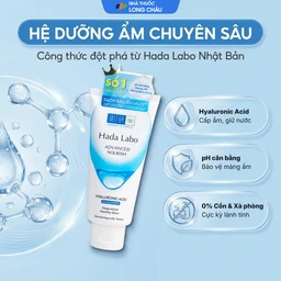 Kem rửa mặt Hada Labo giúp làm sạch sâu, dưỡng ẩm (Hydrating) 80g 3