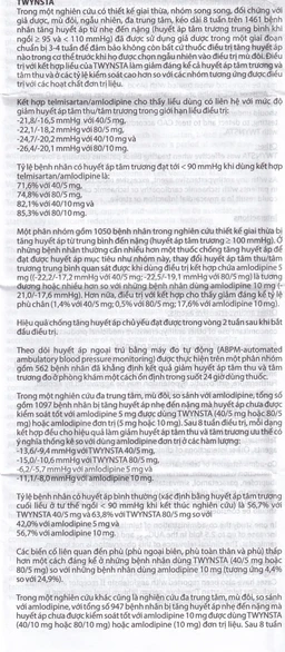 Thuốc Twynsta 40mg/5mg Boehringer điều trị tăng huyết áp vô căn (14 vỉ x 7 viên)