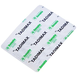 Thuốc Tadimax Danapha điều trị phì đại lành tính tuyến tiền liệt và u xơ tử cung (2 vỉ x 21 viên)