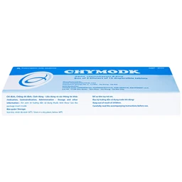 Viên nén phân tán Chymodk 8.4mg Hataphar điều trị phù nề sau chấn thương, phẫu thuật, bỏng (2 vỉ x 10 viên)