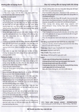 Thuốc mỡ Hasaderm Hasan điều trị liken phẳng, viêm da tiết bã nhờn (10g)