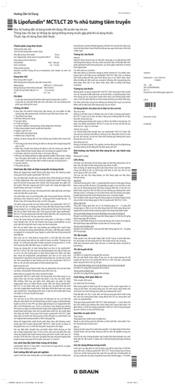 Dịch truyền Lipofundin MCT/LCT 20% B.Braun cung cấp năng lượng, chất béo (100ml)