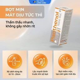 Xịt dưỡng da khô, nứt nẻ Panthenol Nano Bạc Bimex 130g 5
