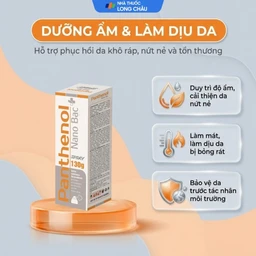Xịt dưỡng da khô, nứt nẻ Panthenol Nano Bạc Bimex 130g 2