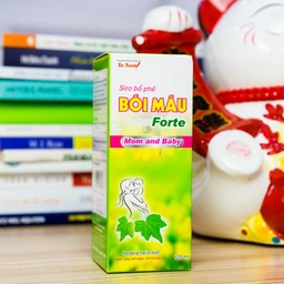 Siro hỗ trợ giảm ho, bổ phế Bối Mẫu Forte Mom And Baby (125ml)