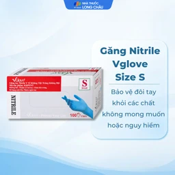 Găng tay phẫu thuật không bột Vglove size S (100 cái) 2