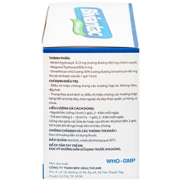 Hỗn dịch uống Biviantac BRV điều trị triệu chứng ăn không tiêu, đầy hơi (20 gói x 10 ml)