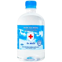 Nước súc miệng Dr. Muối giảm nguy cơ các bệnh về răng miệng (500ml)