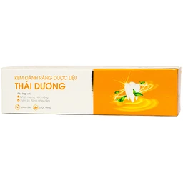 Kem đánh răng dược liệu Thái Dương hạn chế nhiệt miệng, hôi miệng, viêm lợi, răng nhạy cảm (150g)