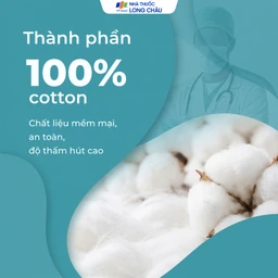 Gạc phẫu thuật An Lành 10x10cm x 8 lớp (10 miếng) dùng thấm máu trong phẫu thuật 4