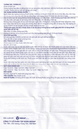 Thuốc nhỏ mắt Syseye Merap điều trị và làm giảm cảm giác khó chịu do khô mắt (10ml)