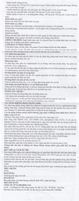 Thuốc Cefprozil 250-US điều trị nhiễm khuẩn (1 vỉ x 10 viên)