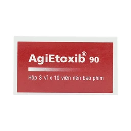 Thuốc Agietoxib 90 Agimexpharm điều trị viêm xương khớp (3 vỉ x 10 viên)