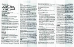 Thuốc Uperio 100mg Novartis điều trị suy tim (2 vỉ x 14 viên)