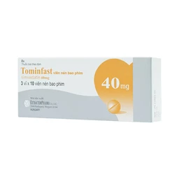 Thuốc Tominfast 40mg Extra điều trị ngăn ngừa bệnh mạch vành (3 vỉ x 10 viên)