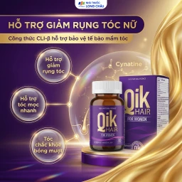 Viên giúp giảm rụng tóc ở nữ giới giúp mọc tóc Ecogreen Qik Hair For Women (30 viên) 2