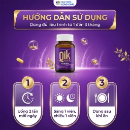Viên giúp giảm rụng tóc ở nữ giới giúp mọc tóc Ecogreen Qik Hair For Women (30 viên) 5