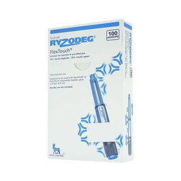 Bút tiêm Ryzodeg FlexTouch 100Units/ml điều trị đái tháo đường (5 cây x 3ml)