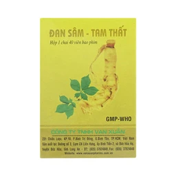 Thuốc Đan Sâm - Tam Thất phòng và trị chứng đau thắt ngực, đau nhói vùng tim do huyết ứ (40 viên)