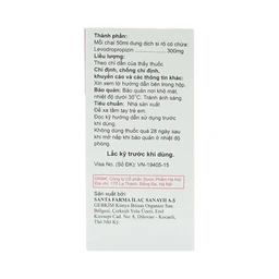 Siro Pulmorest Santa điều trị triệu chứng kích thích ho, ho khan (50ml)