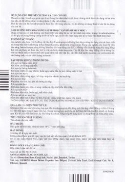 Siro Pulmorest Santa điều trị triệu chứng kích thích ho, ho khan (50ml)