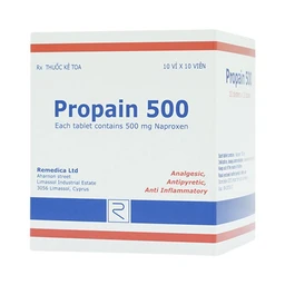 Thuốc Propain 500 Remedica điều trị viêm khớp dạng thấp (10 vỉ x 10 viên)