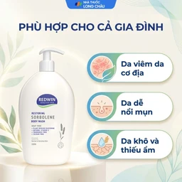 Sữa tắm Redwin Sorbolene Body Wash Vitamin E làm sạch nhẹ nhàng, dưỡng ẩm, giúp da mềm mịn (500ml) 4