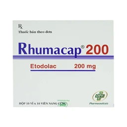 Thuốc Rhumacap 200 OPV điều trị viêm khớp dạng thấp (10 vỉ x 10 viên)