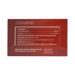 Thuốc Tenaspec Mediplantex điều trị và phục hồi sau đột quỵ (60 viên)