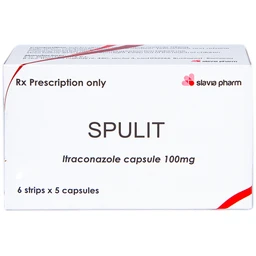 Thuốc Spulit Slavia điều trị nấm Candida, lang ben (6 vỉ x 5 viên) 2