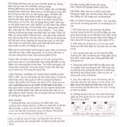 Bao cao su Sagami Are - Are có gân và chấm nổi  phòng tránh thai và các bệnh lây qua đường tình dục (5 cái)