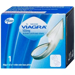 Thuốc Viagra 100mg Viatris điều trị rối loạn cương dương (1 vỉ x 1 viên)