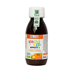 Siro bổ sung vitamin và khoáng chất giúp tăng cường đề kháng cho trẻ Special Kid Appeti+ hương cam (125ml)