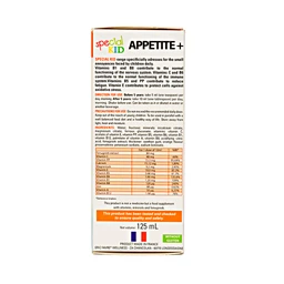 Siro bổ sung vitamin và khoáng chất giúp tăng cường đề kháng cho trẻ Special Kid Appeti+ hương cam (125ml)