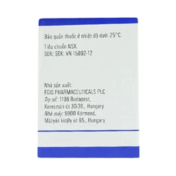 Thuốc Egilok 25mg Egis Pharma điều trị tăng huyết áp, đau thắt ngực (60 viên)