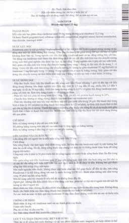 Thuốc Sancefur 35mg Pharmathen điều trị và phòng ngừa loãng xương (1 vỉ x 4 viên)