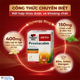 Viên uống giúp giảm triệu chứng do bệnh phì đại tiền liệt tuyến cho nam giới Doppelherz Aktiv Prostacalm (3 vỉ x 10 viên) 3